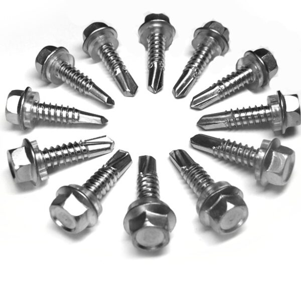 304 Hex head self drilling screw