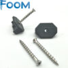 stainless square deck screw