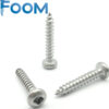 304 stainess pan head self tapping screw